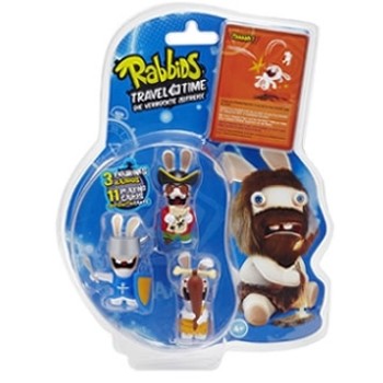 Raving Rabbids Travel in Time PVC 3pack A